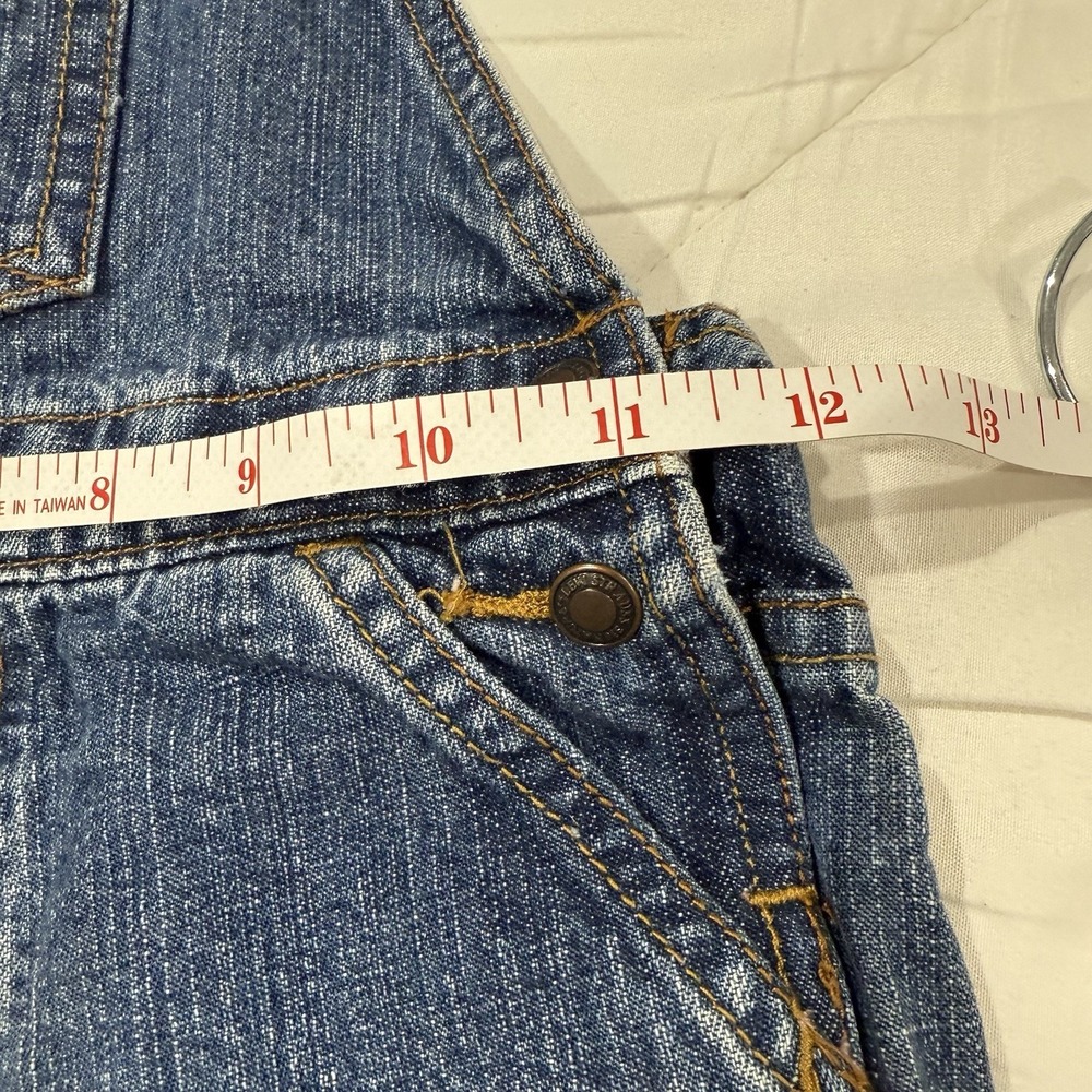 Levi's Strauss Signature Overalls Shortalls Denim Infant Toddler Size 18 Months - Picture 10 of 12